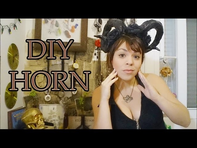 DIY: Como fazer Chifres- DIY Horns EASY [#08 Oficina]