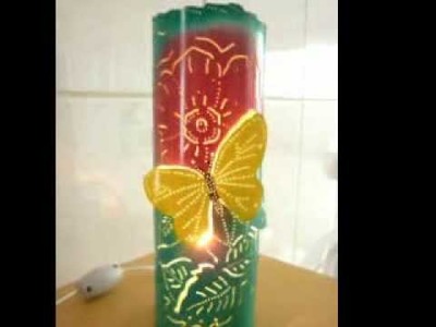 Luminarias em pvc ( luz q brilha)