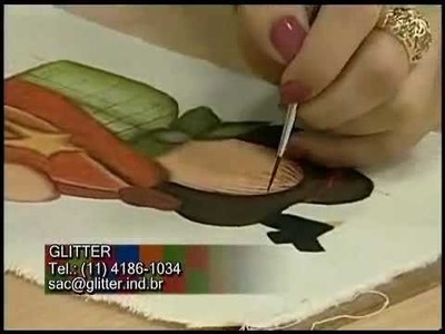 Atelie na TV 10-06-10 - Pintura Country em Tecido - Espantalho