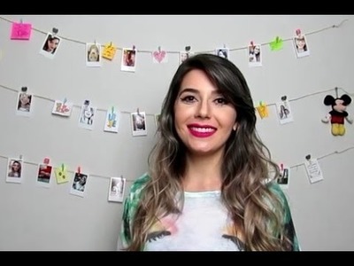 DIY VARAL DE FOTOS - DICAS DE DECORAÇÃO