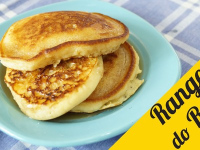 Panqueca americana (pancakes) - Rango do Rafa