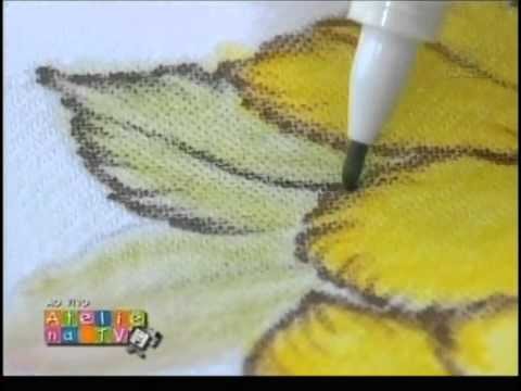 Ateliê na TV - Márcia Caires - Pintura com canetinhas