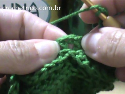 Crochê - Porta Mamadeiras em Ponto Escama - Parte 02.02