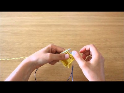 Curso tricot - Querido tricot: ponto meia (stockinette stitch)