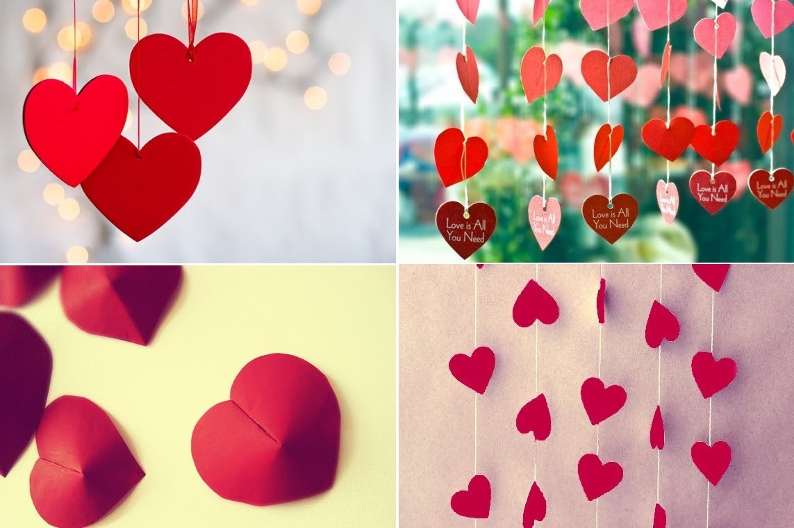 ♥ DIY: Decoração Simples e Barata para o Dia dos Namorados ♥ (Valentine's Day Decor Ideas)