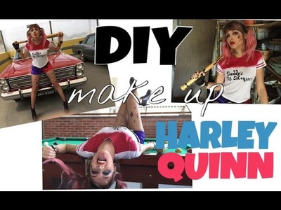 DIY | MAQUIAGEM Arlequina - Esquadrão Suicida (Harley Quinn Make Up) Parte: 02.02.