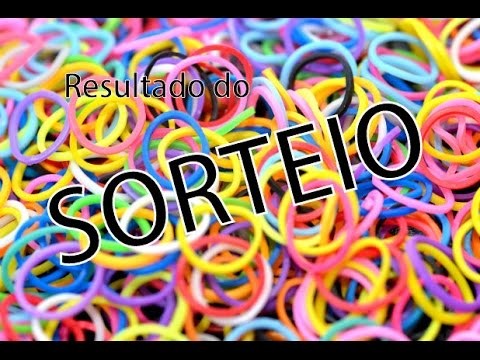 Sorteio de kit de loom bands com tear 15.05.2015