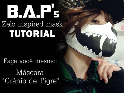 Zelo mask inspired tutorial - B.A.P