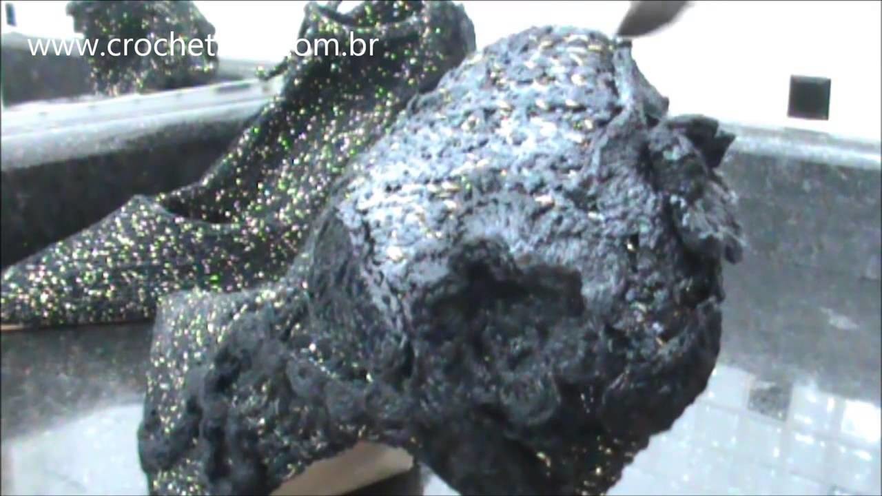 Crochê - Scarpin Anne Brilho - 08.08