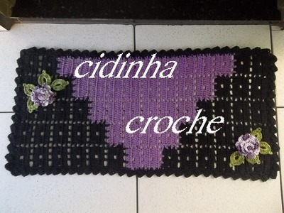 Croche- Tapete Chiquetoso1- Passo A Passo- Tutorial Completo