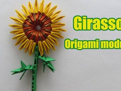 Girassol Origami modular