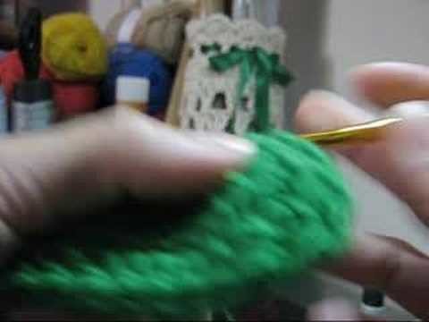 Crochê - Meias com Botões - Parte 01