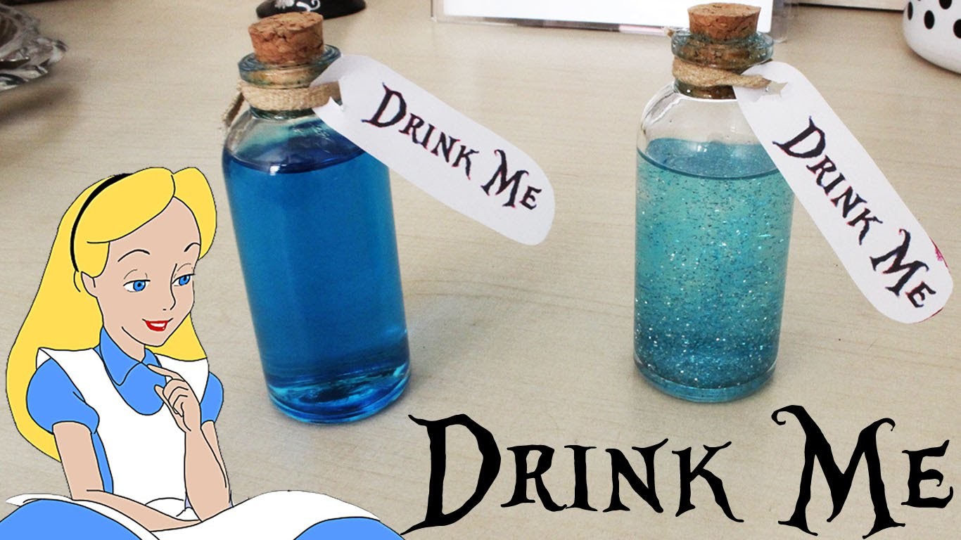 DIY: Poção Drink Me - Alice in Wonderland