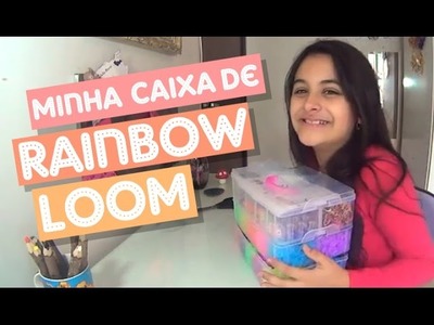 Review da minha Caixa de Elásticos (Rainbow Loom)