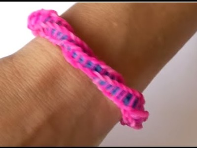 ♥  ♥Como fazer pulseiras de elástico: (Espiral ) Loom Bands (sem tear)