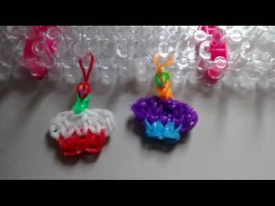 ƸӜƷ  Cupcake Rainbow Loom ƸӜƷ