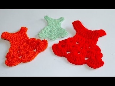 Lembrançinha de maternidade aniversario comunhão crisma vestidinho - souvenir crochet maternity