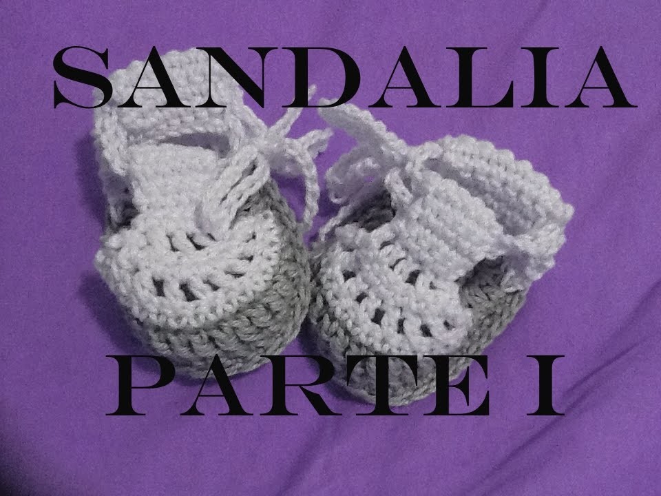 Sandália de Croche - parte 1