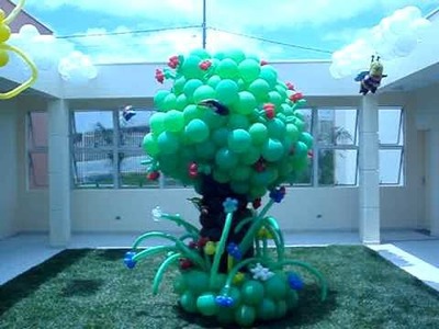 Cris Balões - Decoração com Balões - Inauguração Escola Especial