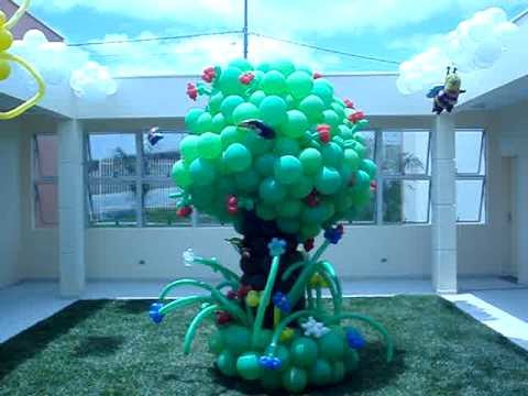 Cris Balões - Decoração com Balões - Inauguração Escola Especial