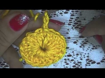 CROCHÊ 7 - Como fazer crochê circular (INICIANTES)