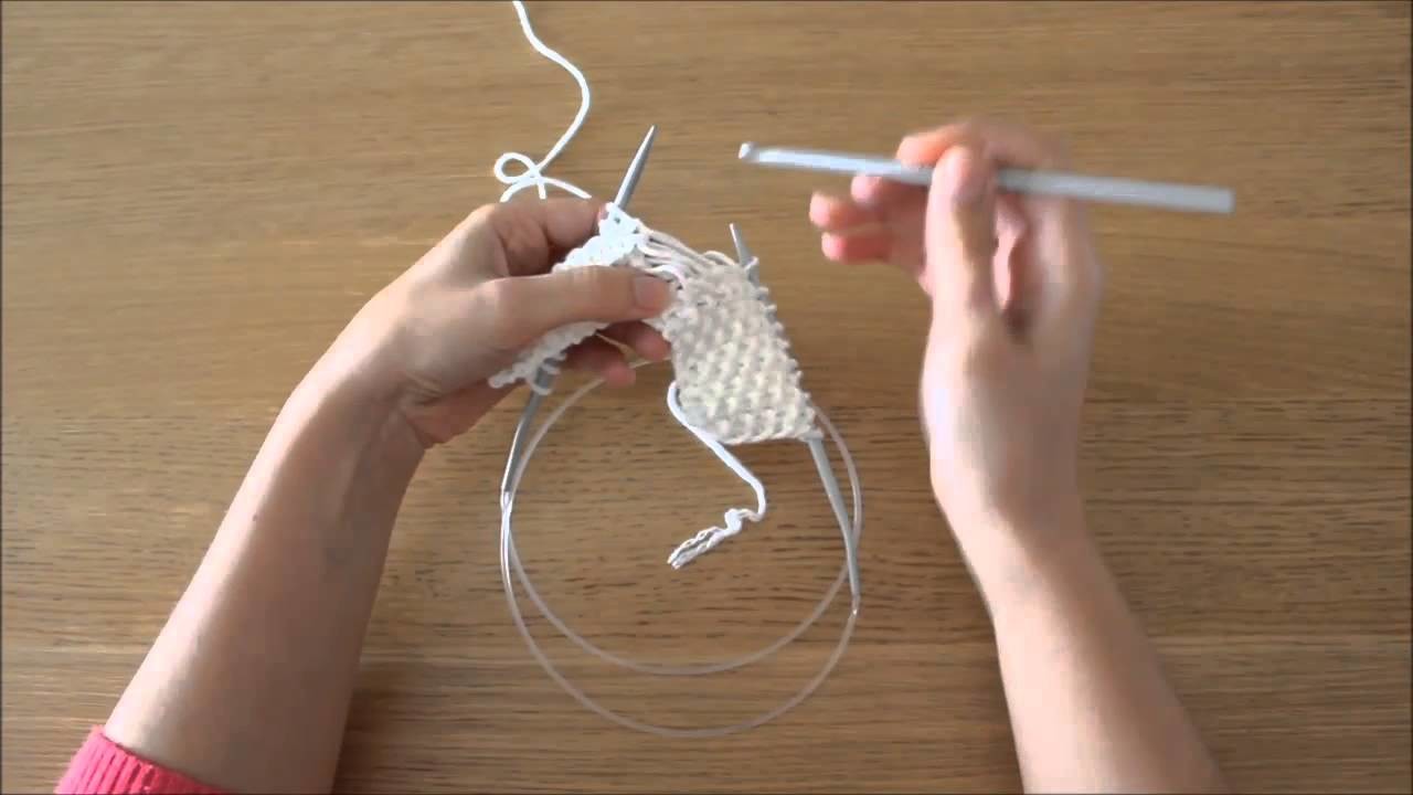 Curso de trico - Querido tricot: Apanhar uma malha caída