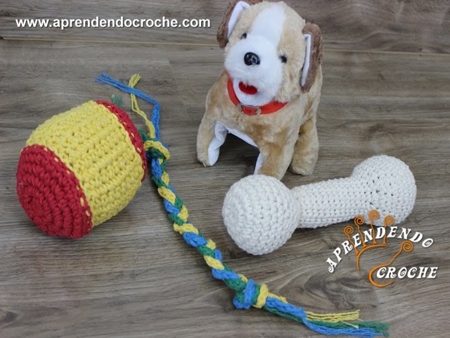 Kit Brinquedos Crochê Pet - Aprendendo Crochê