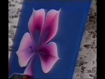 How To Paint 5 Petals Flower - Very simple