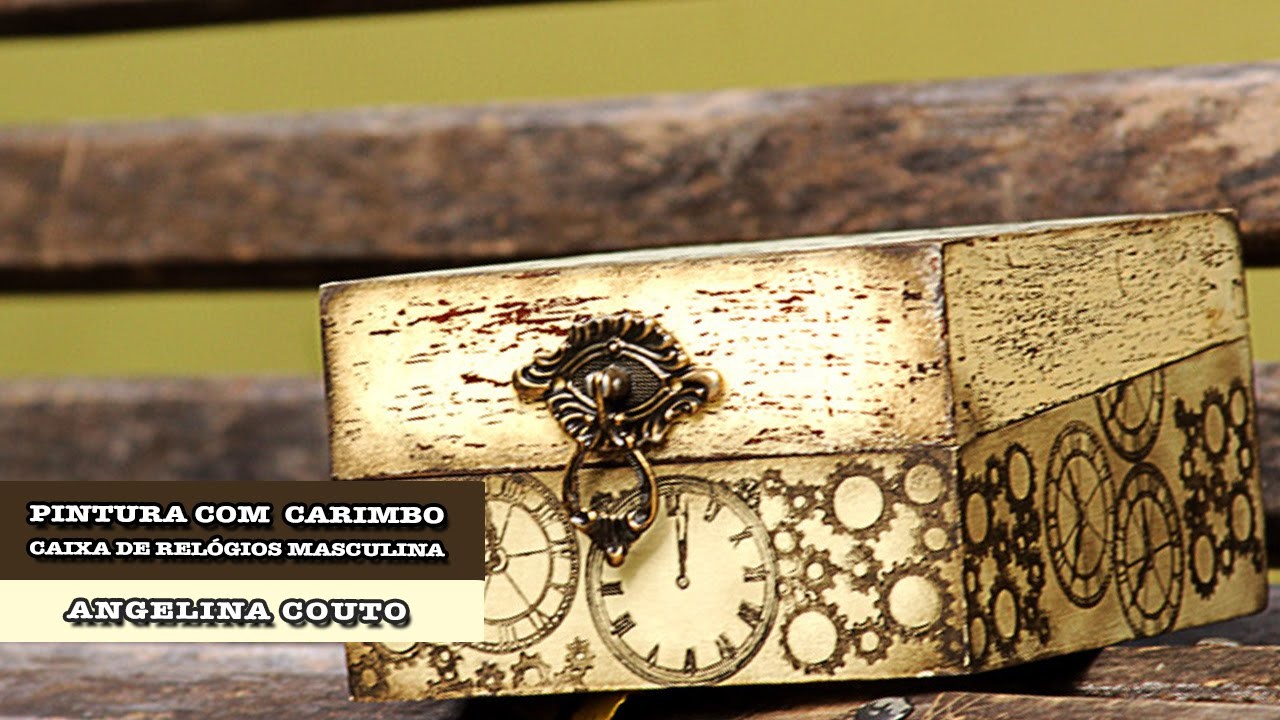 01.10.2014 - Caixa de relógios com carimbos (Angelina Couto)