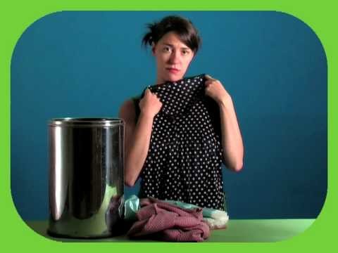 Como reciclar roupa sem máquina de costura (exemplo 1)
