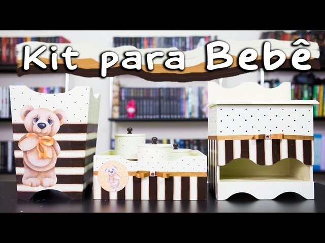 Kit Higiene para Bebê - Como Fazer Artesanato Passo a Passo
