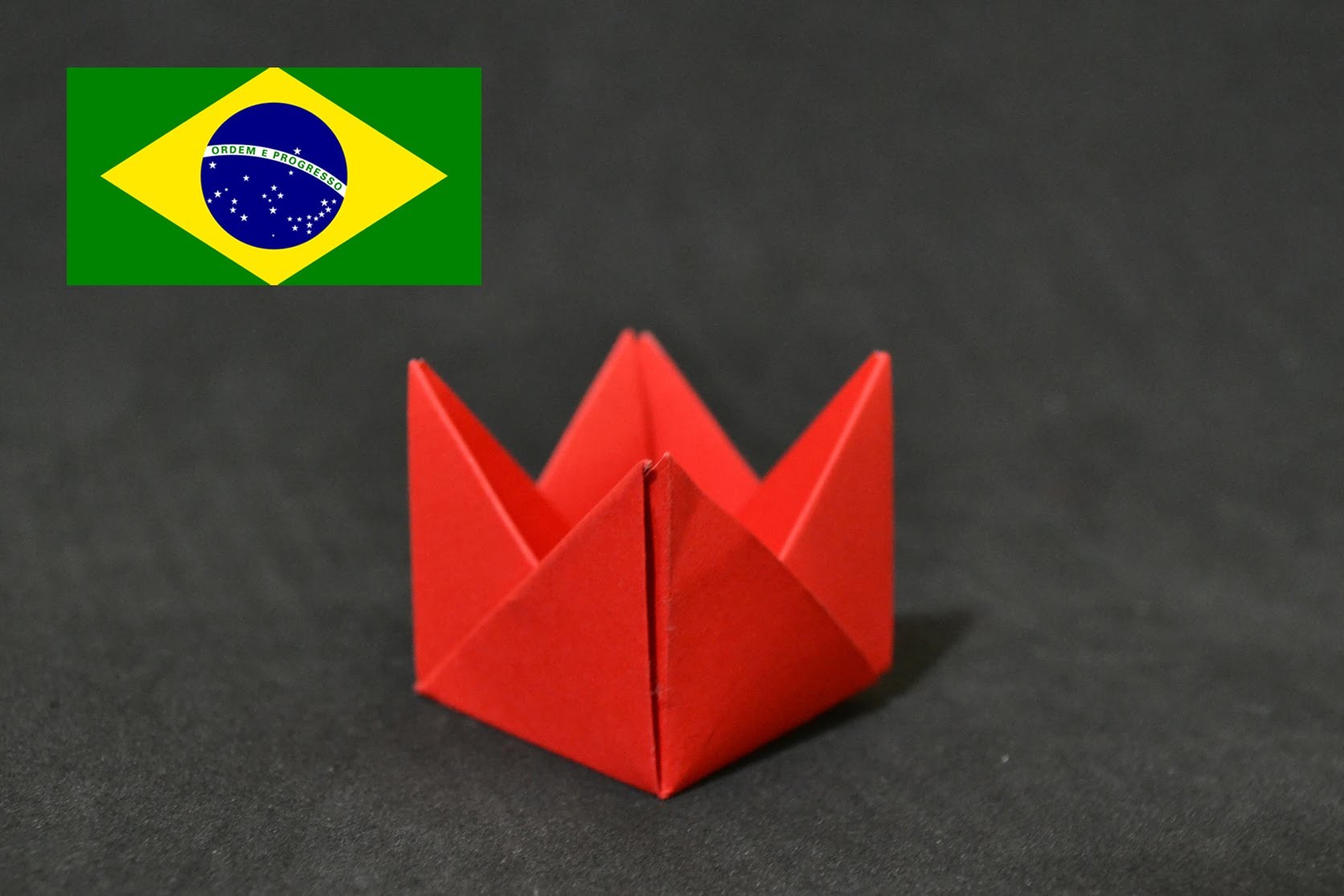 Origami: Forminha para doces - Tutorial com voz PT BR
