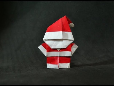 Origami: Mini Papai Noel