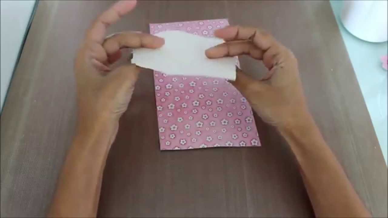 [Quinta das FMT]: Tecido estampado com papel de scrapbook
