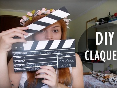 DIY: Faça Você Mesmo: Claquete de Cinema (Clapperboard)