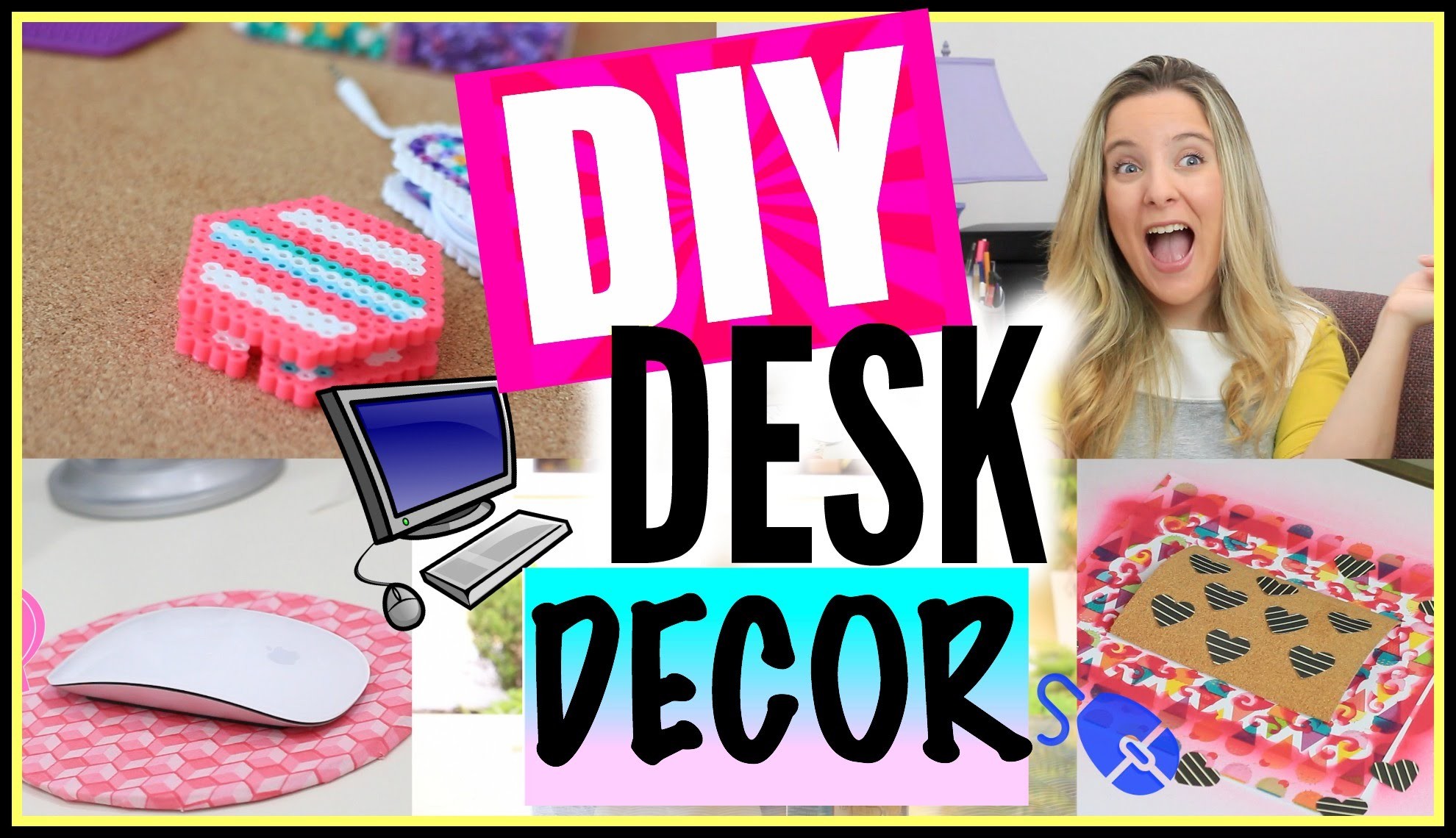 DIY: Ideias de decorações Pinterest para seu escritório.Home Office!!