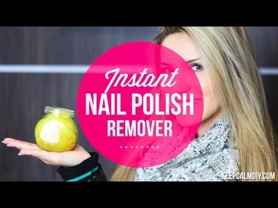 DIY: Instant Nail Polish Remover | Faça você removedor de esmalte esponja