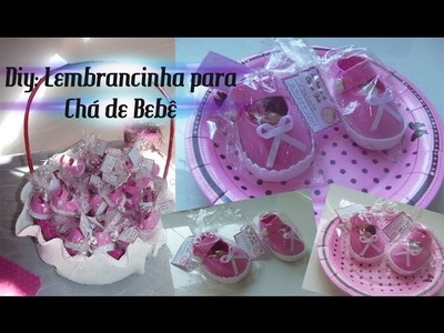 ✂ DIY: Lembrancinha para Chá de Bebê | By Luana Carolina