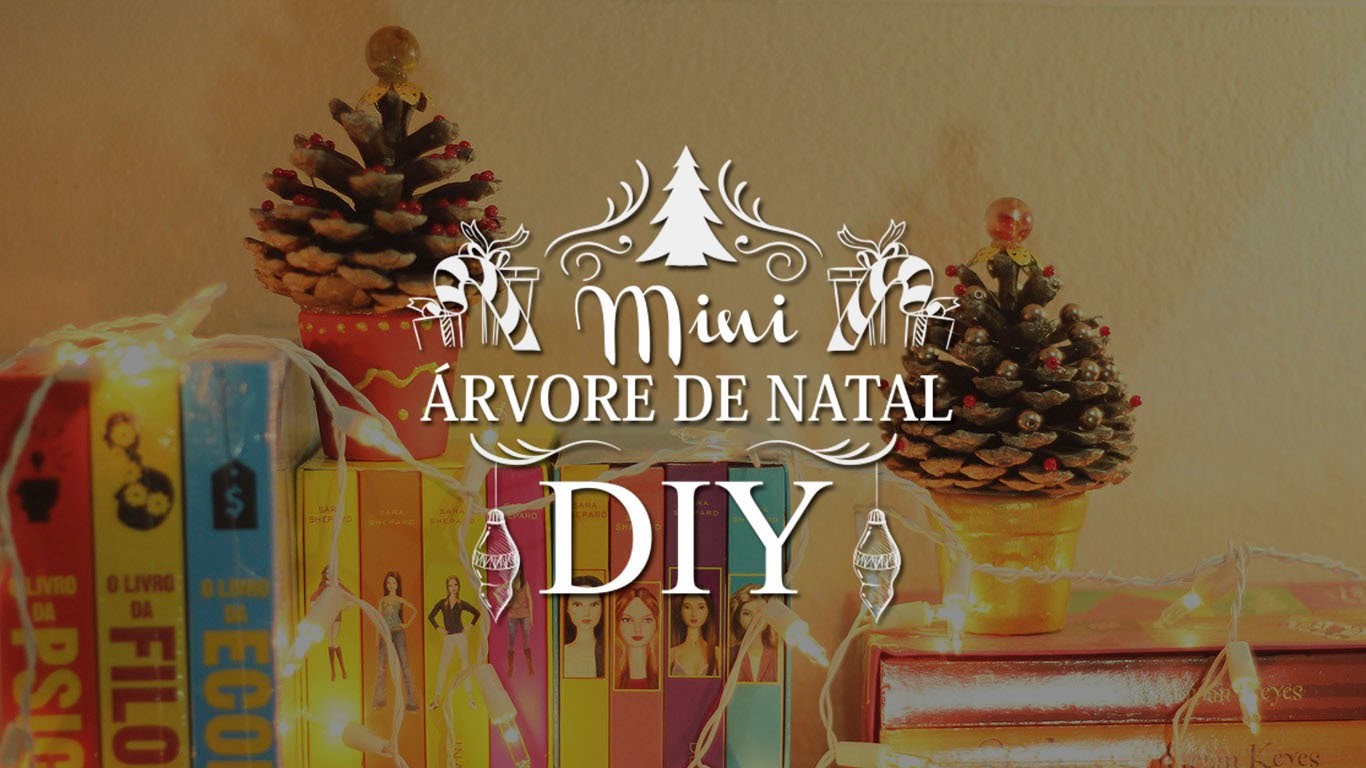 DIY : Mini árvores de Natal