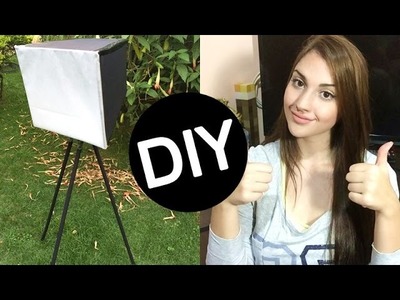 DIY - SOFTBOX + TRIPÉ CASEIROS