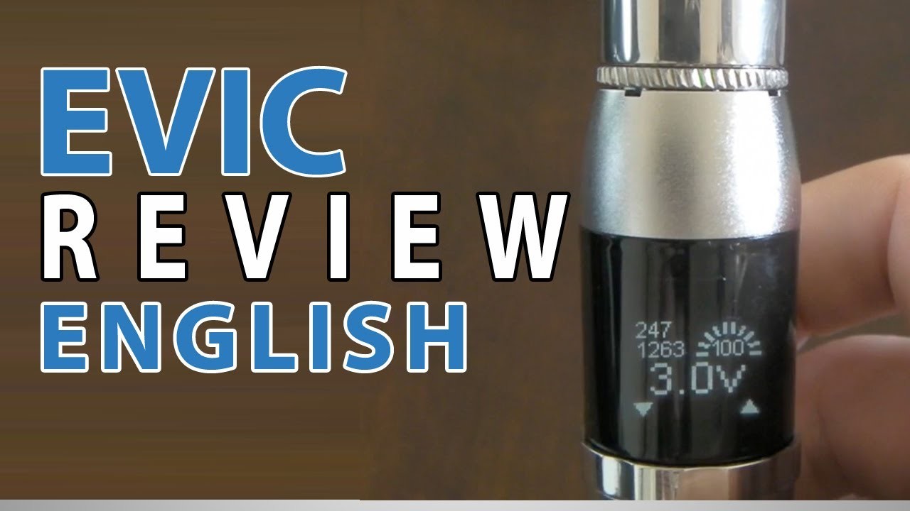 Review Joyetech eVic - v1.1 (Português) - English subtitles