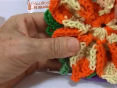 Aprenda a fazer: Flor Mosquitinho de Bico em crochê BIG artes.com.br