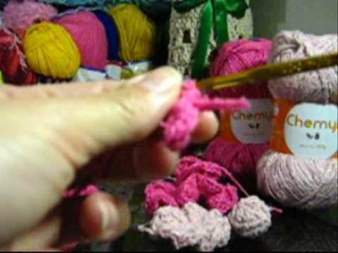 Croche - Cachecol Floral - Parte 02 - Final