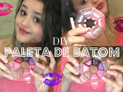 DIY.FAÇA VOCÊ MESMO - PALETA DE BATOM (BARATINHA)