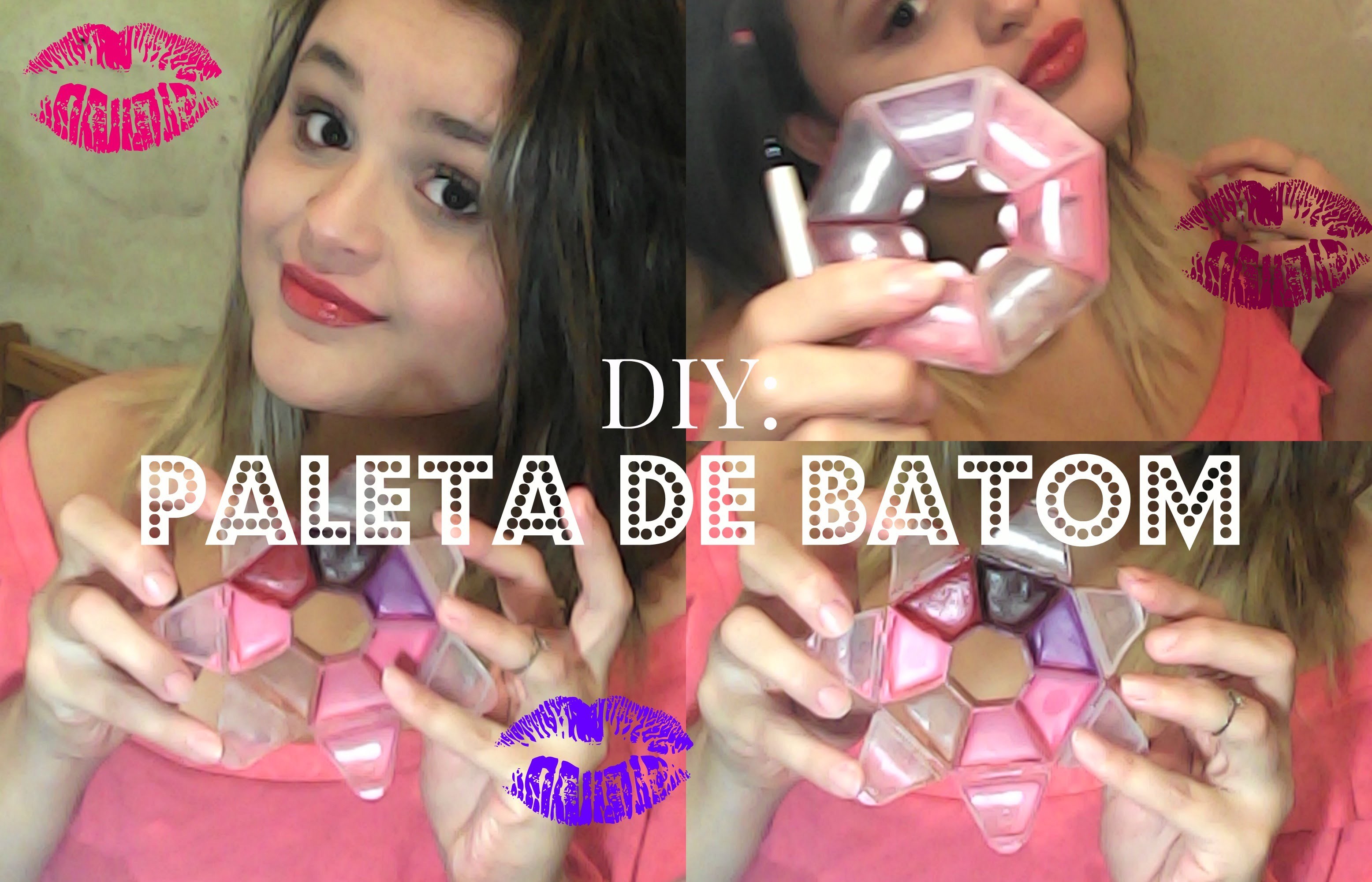 DIY.FAÇA VOCÊ MESMO - PALETA DE BATOM (BARATINHA)