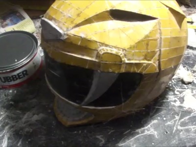 How do you make a POWER RANGER helmet - DIY - part 5