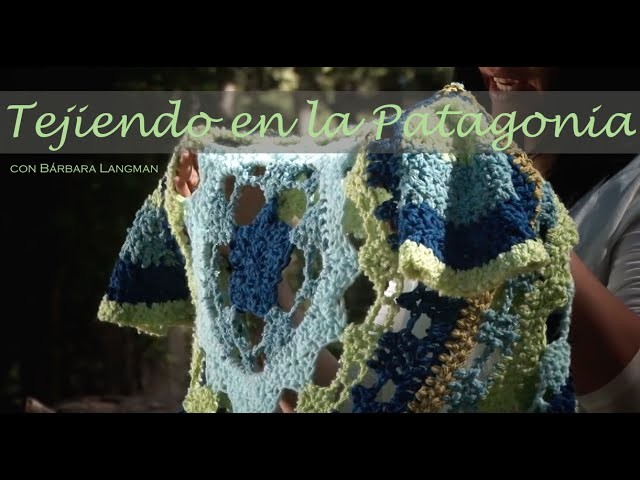 Abrigo circular en crochet. Bárbara Langman