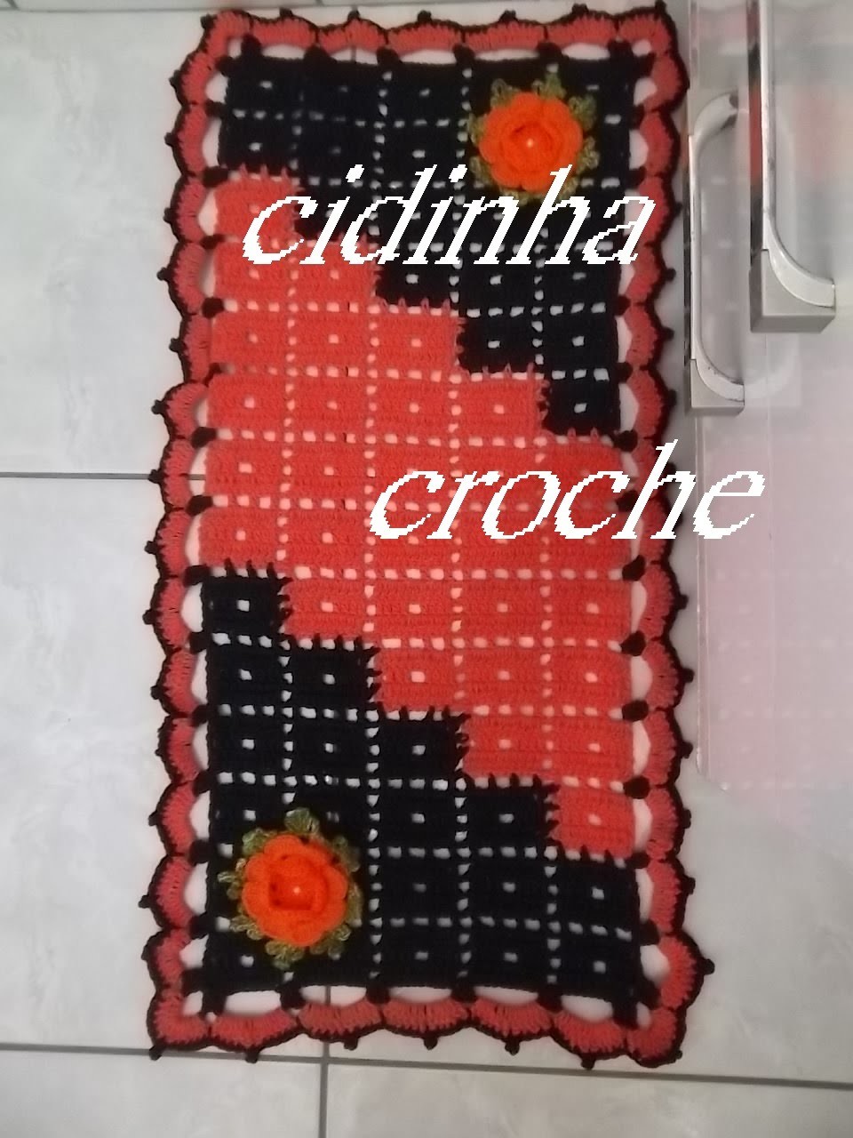 Croche- Tapete Chiquetoso2- Passo A Passo- Parte 1