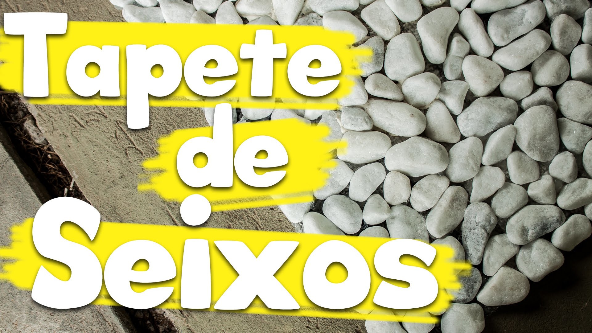 DIY: Como fazer um tapete de Seixos - Granola com Iogurte