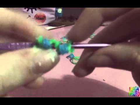 Como fazer uma flor de elastico